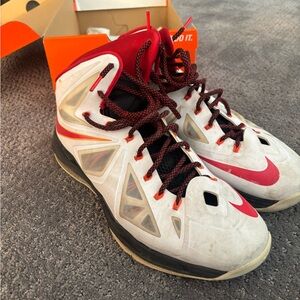 Nike LeBron 10 Men’s Basketball Shoes Size 12